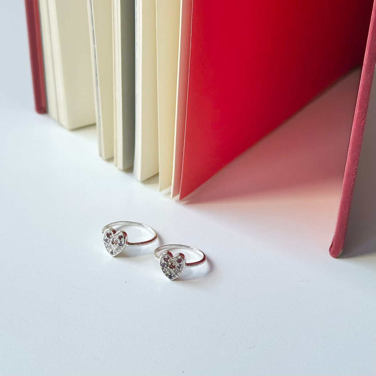 Heart design ring 1