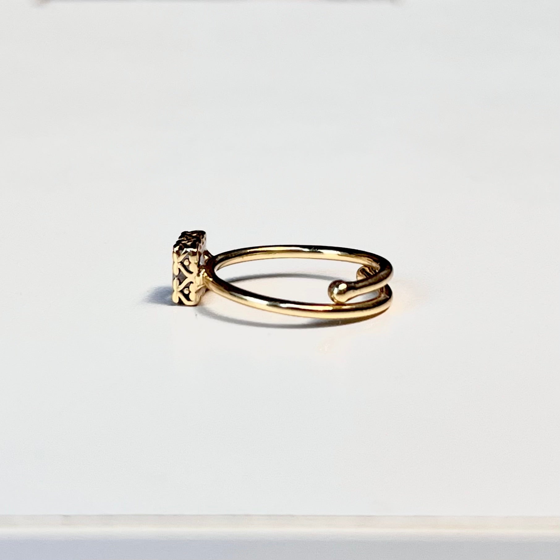 Brass petit ring 27