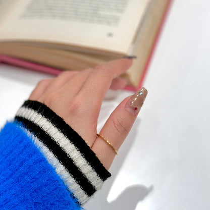 Brass plain ring 43
