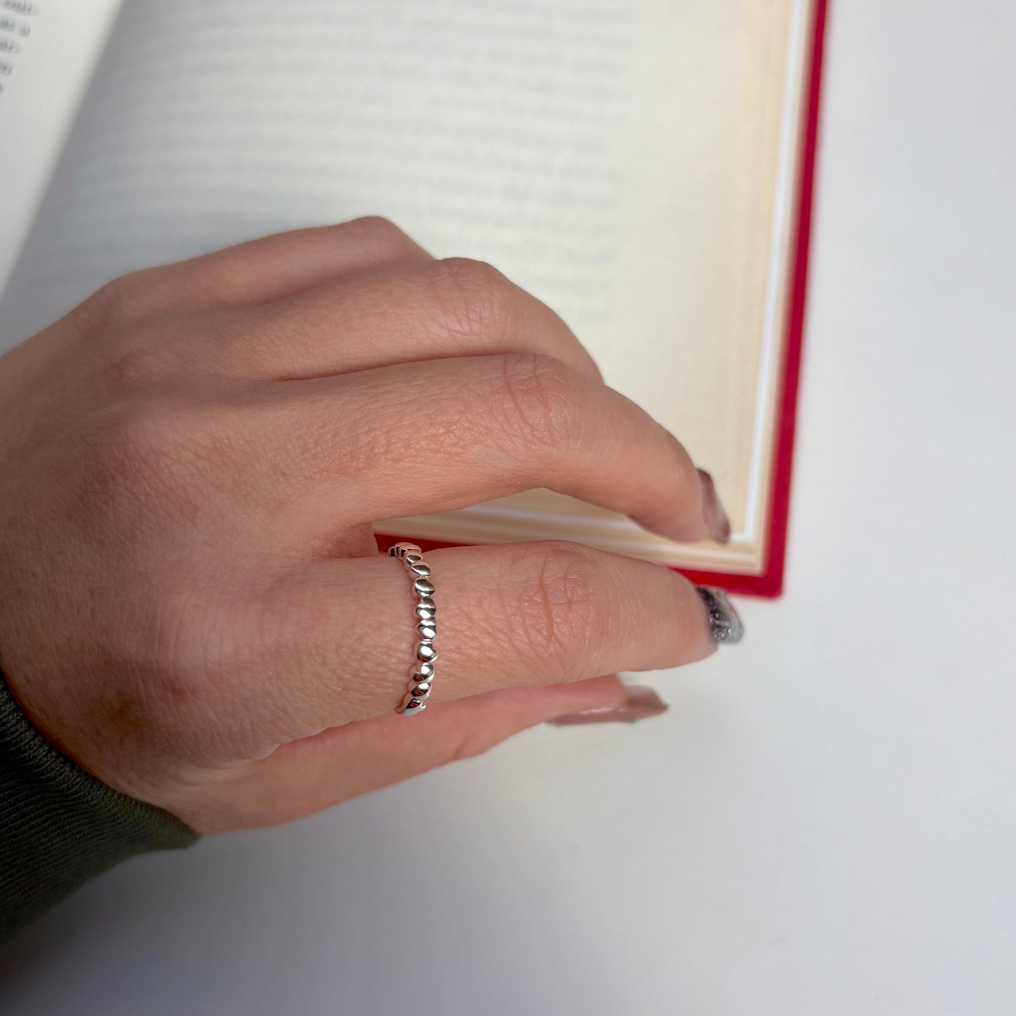 Heart plain ring 51
