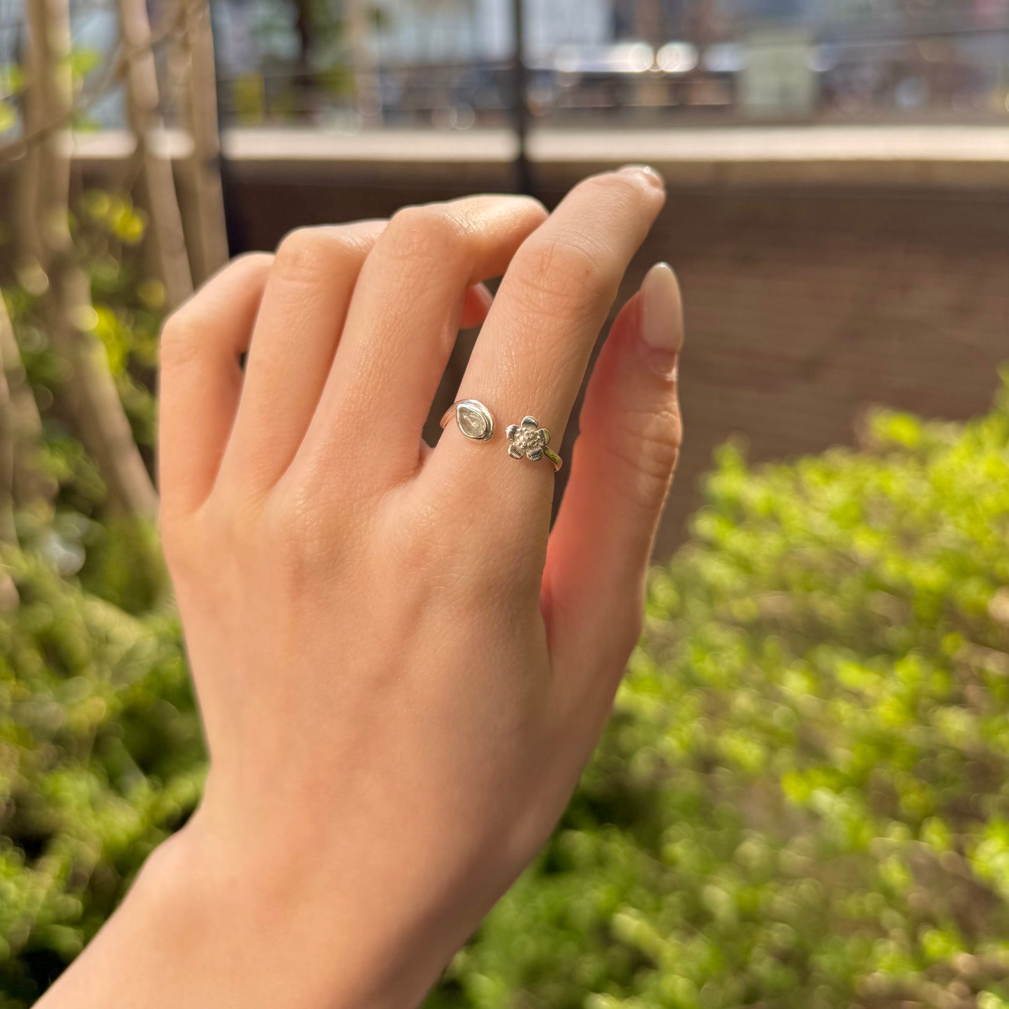 Flower design ring 3