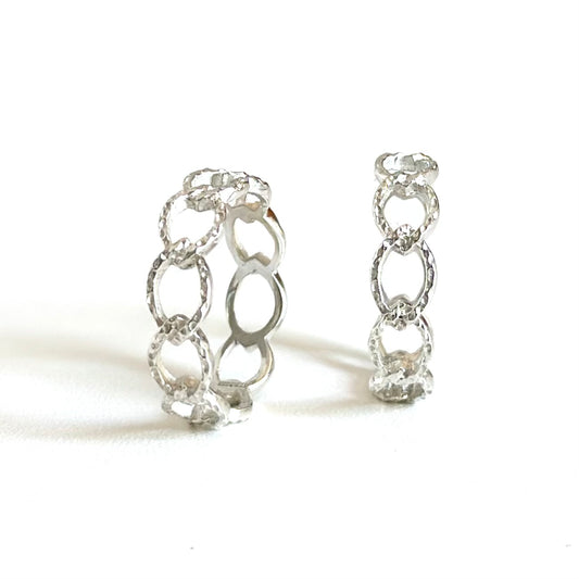 Silver925 plain ring 72