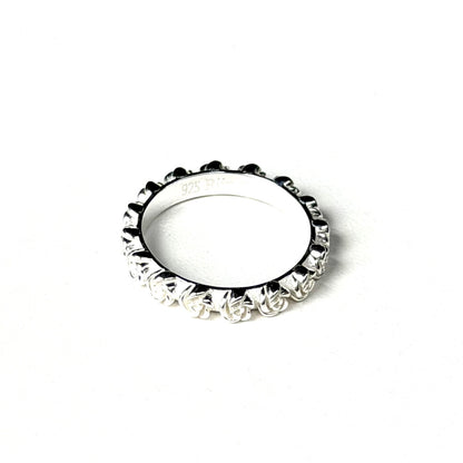 Rose plain ring