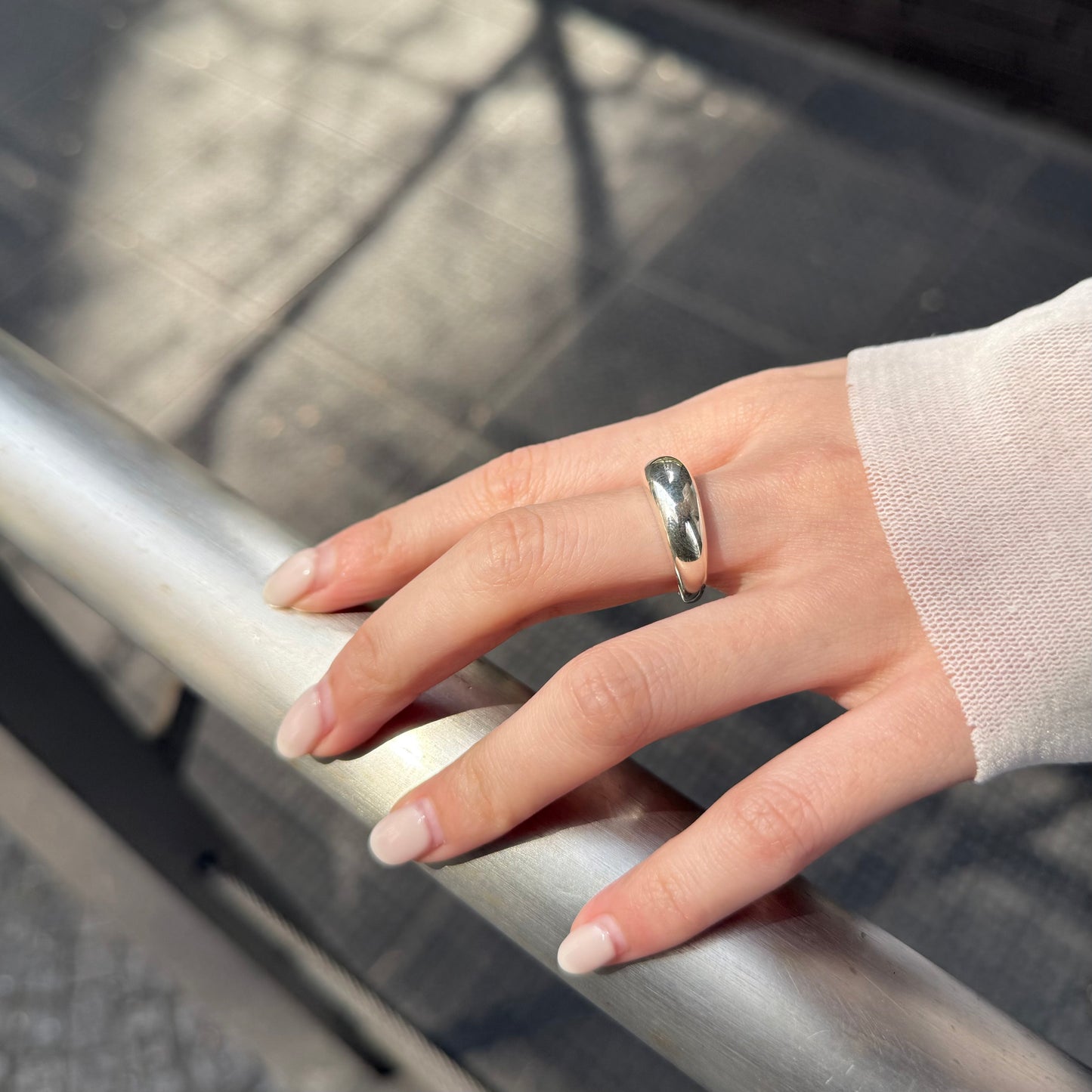 Silver925 plain ring