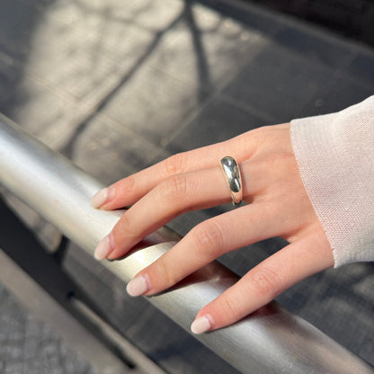 Silver925 plain ring