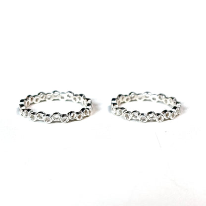 Silver925 plain ring 100