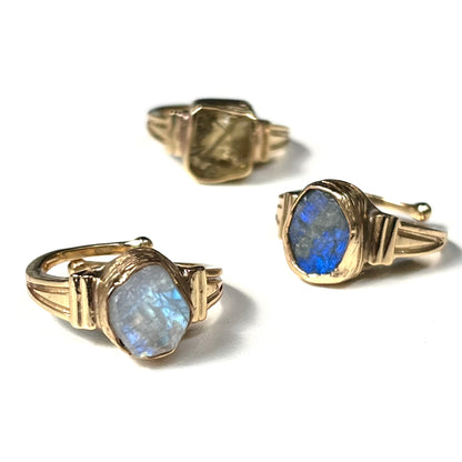Brass design ring 4