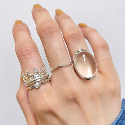 Crystal ring