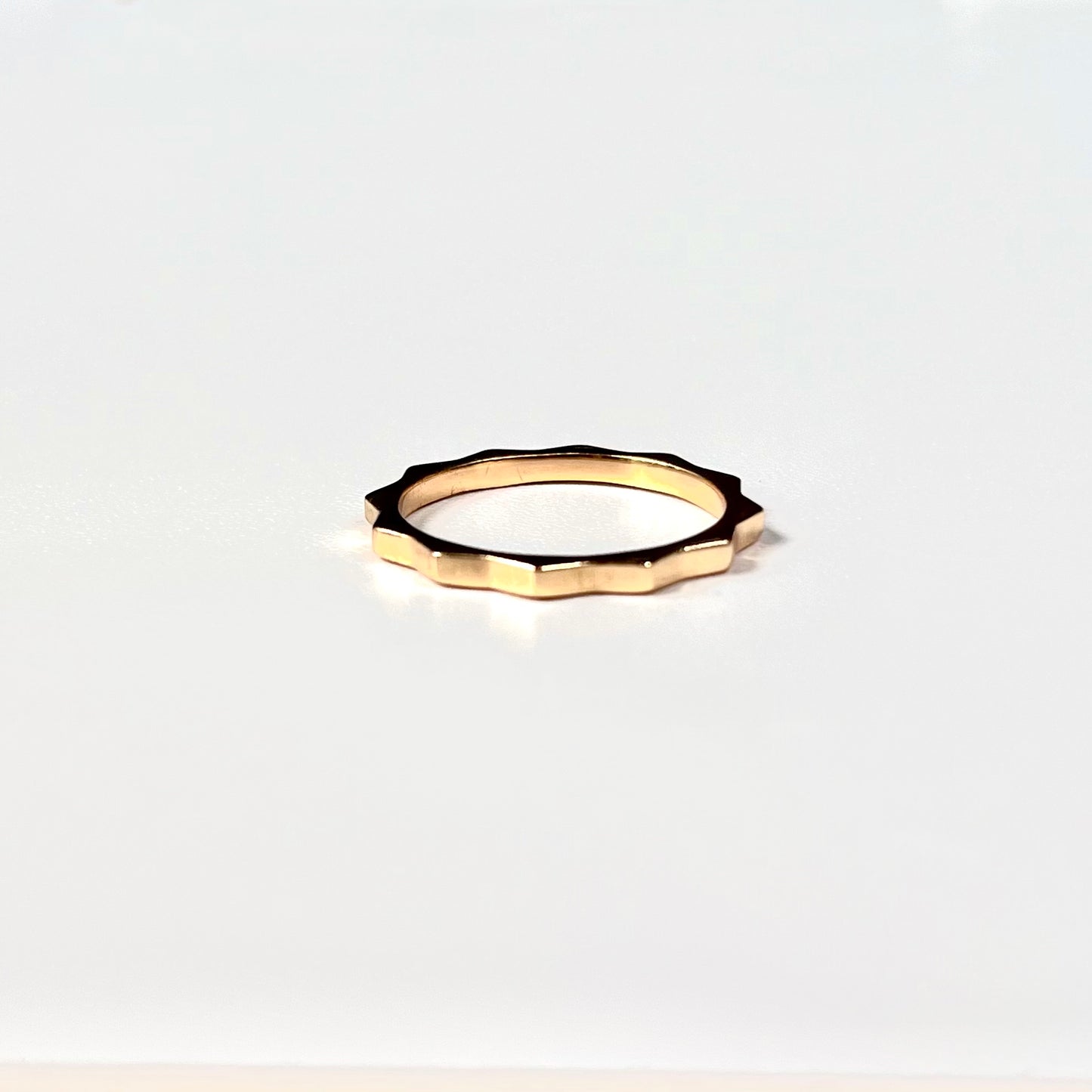 Brass plain ring 23