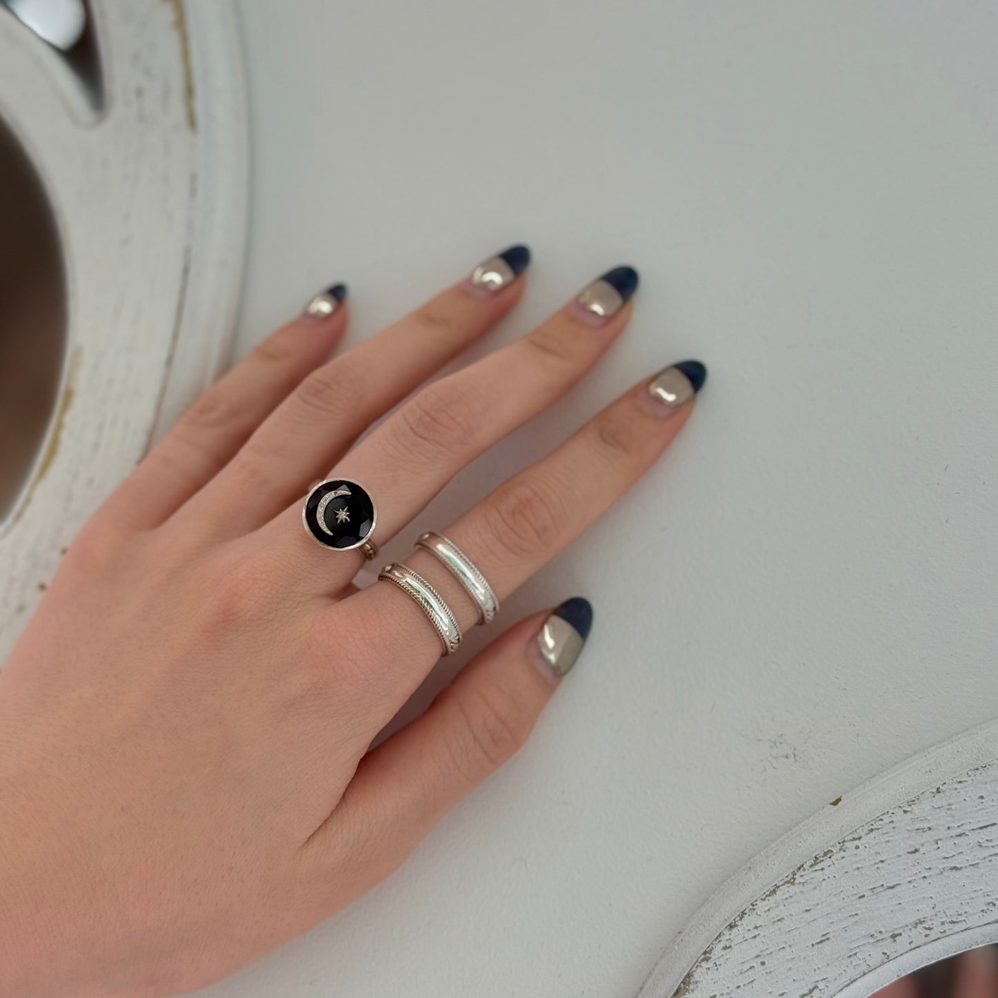 【Biju mam poco】Silver925 plain ring 5