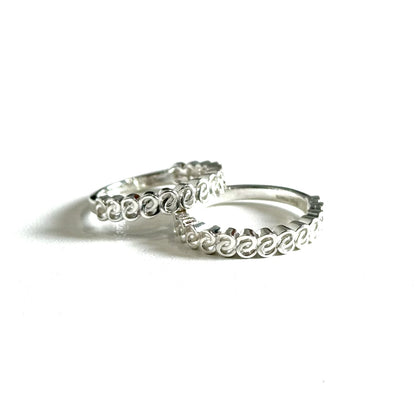 Silver925 plain ring 113