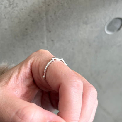Silver925 plain ring 164