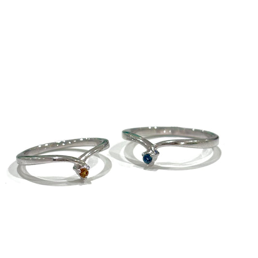 Silver925 V design  ring 5