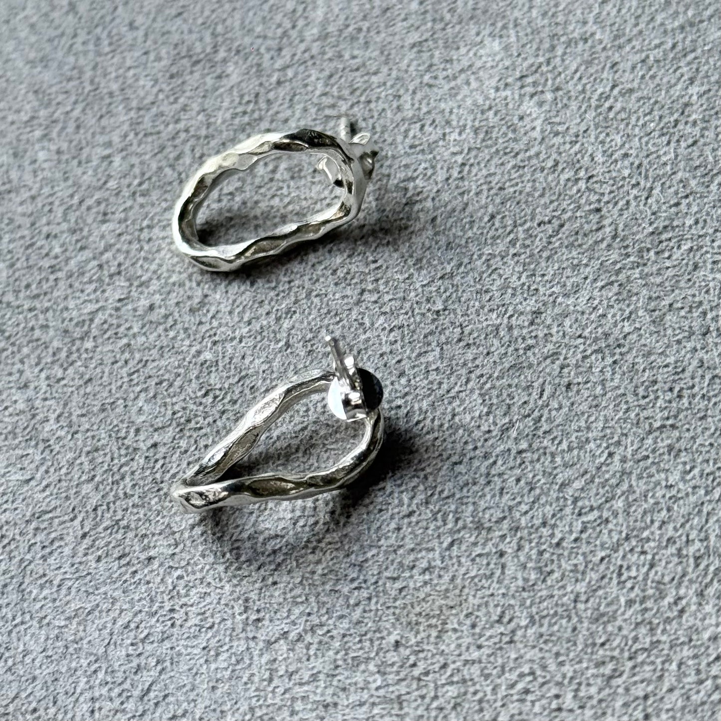 Silver925 plain pierce