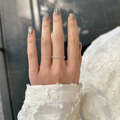 Heart plain ring 69