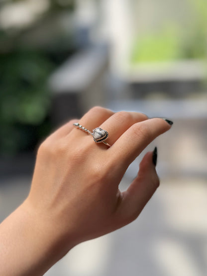 Heart ring 4
