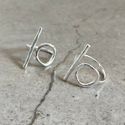 Silver925 plain ring 85