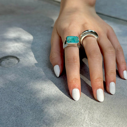 Silver925 plain ring 161