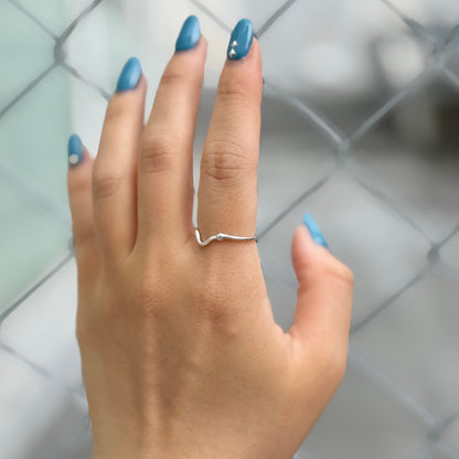 Silver925 plain ring 22
