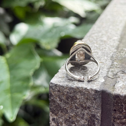 Silver925×Brass design ring 17