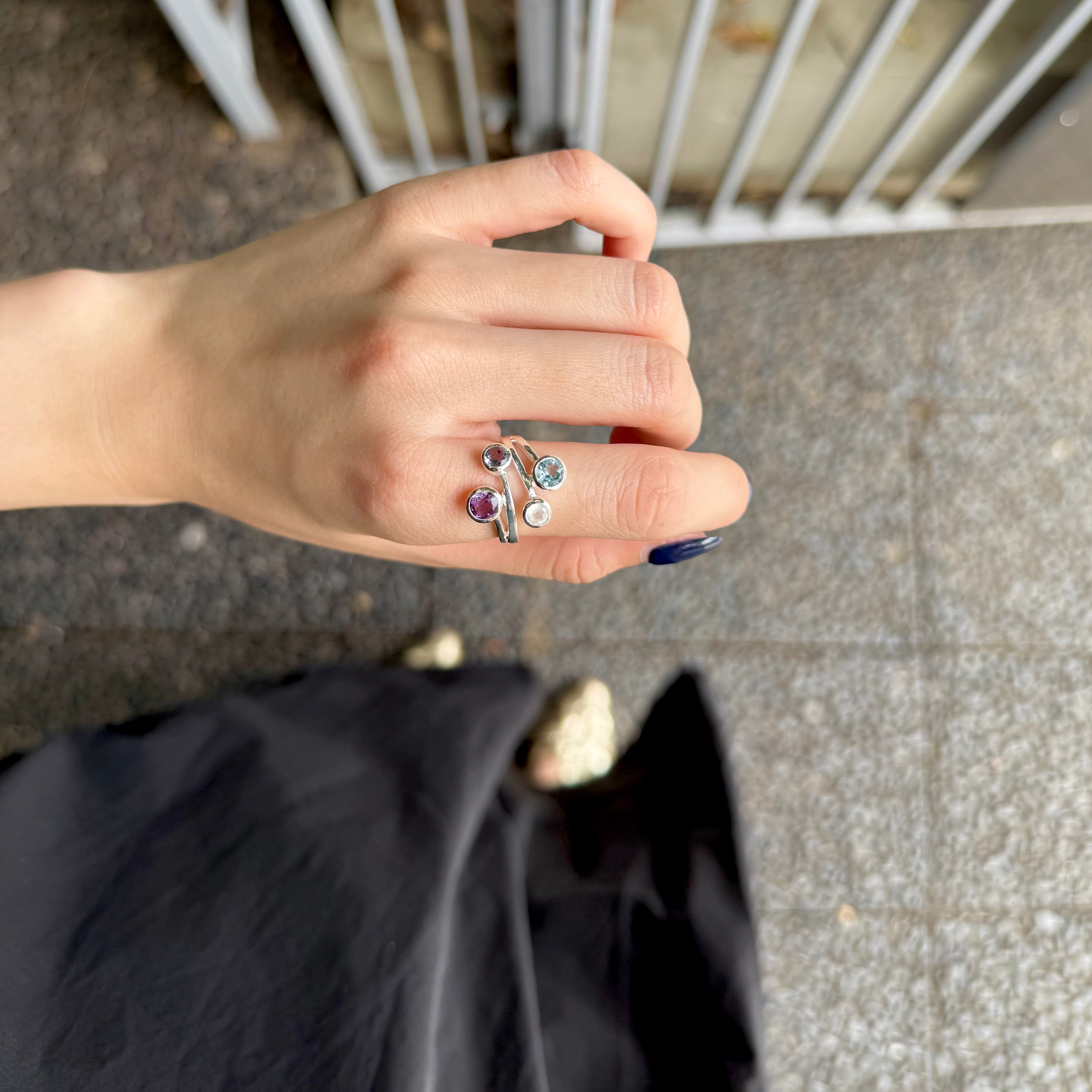 4stone ring – Biju mam