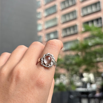 Silver925 design ring 75