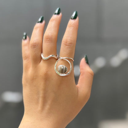 Silver925 design ring 111