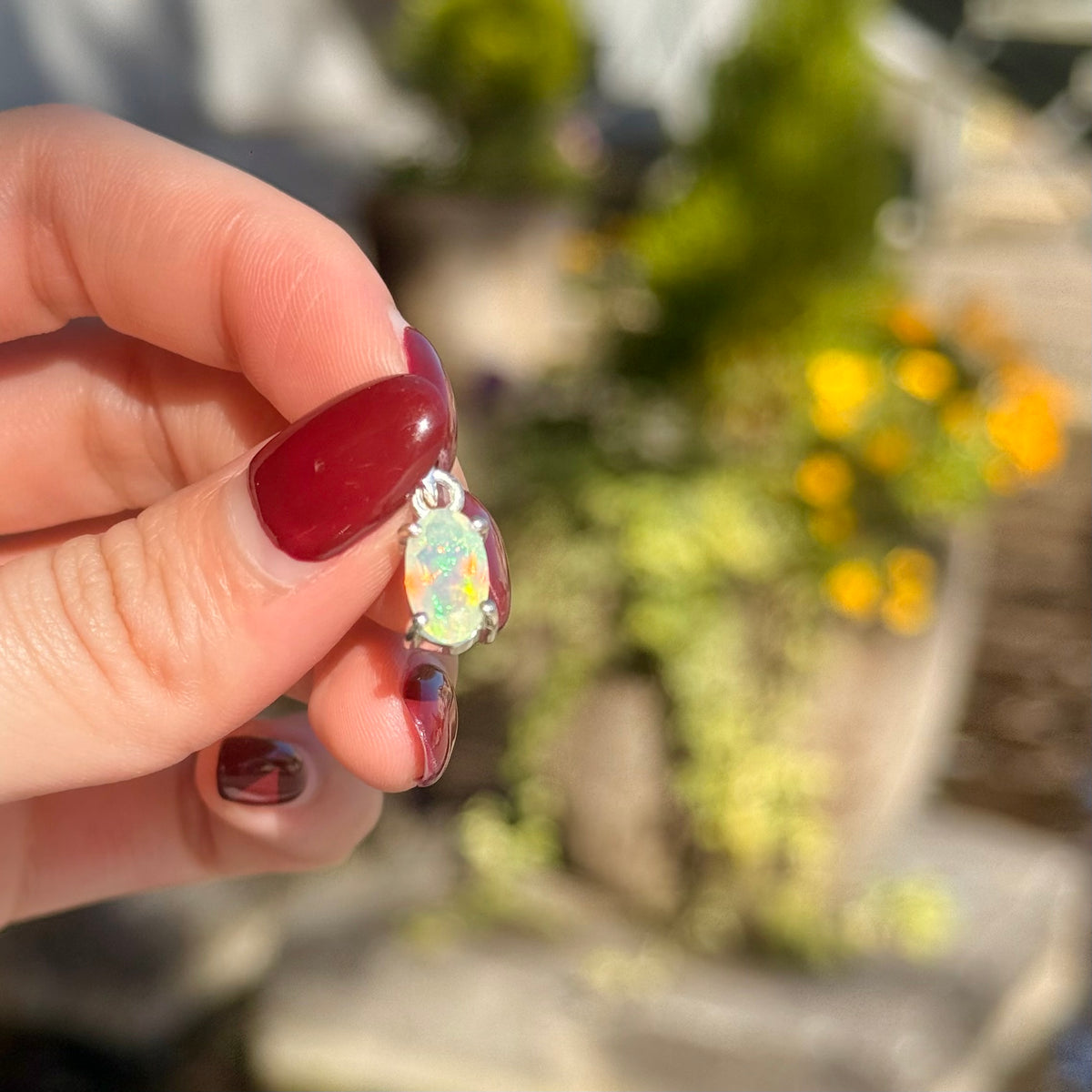 Opal charm
