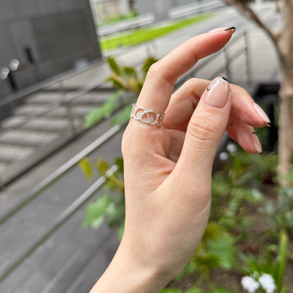 Silver925 plain ring 4