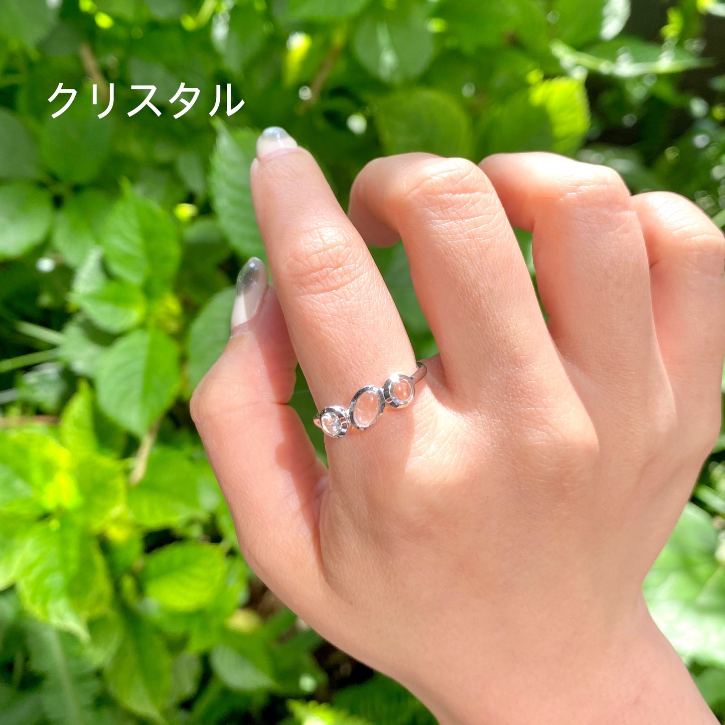 Silver925 3stone ring