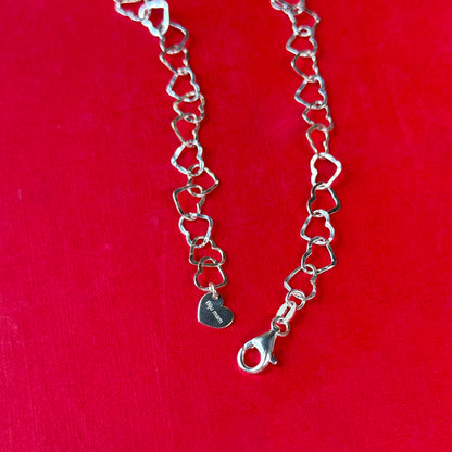Italian chain necklace 〈Heart〉