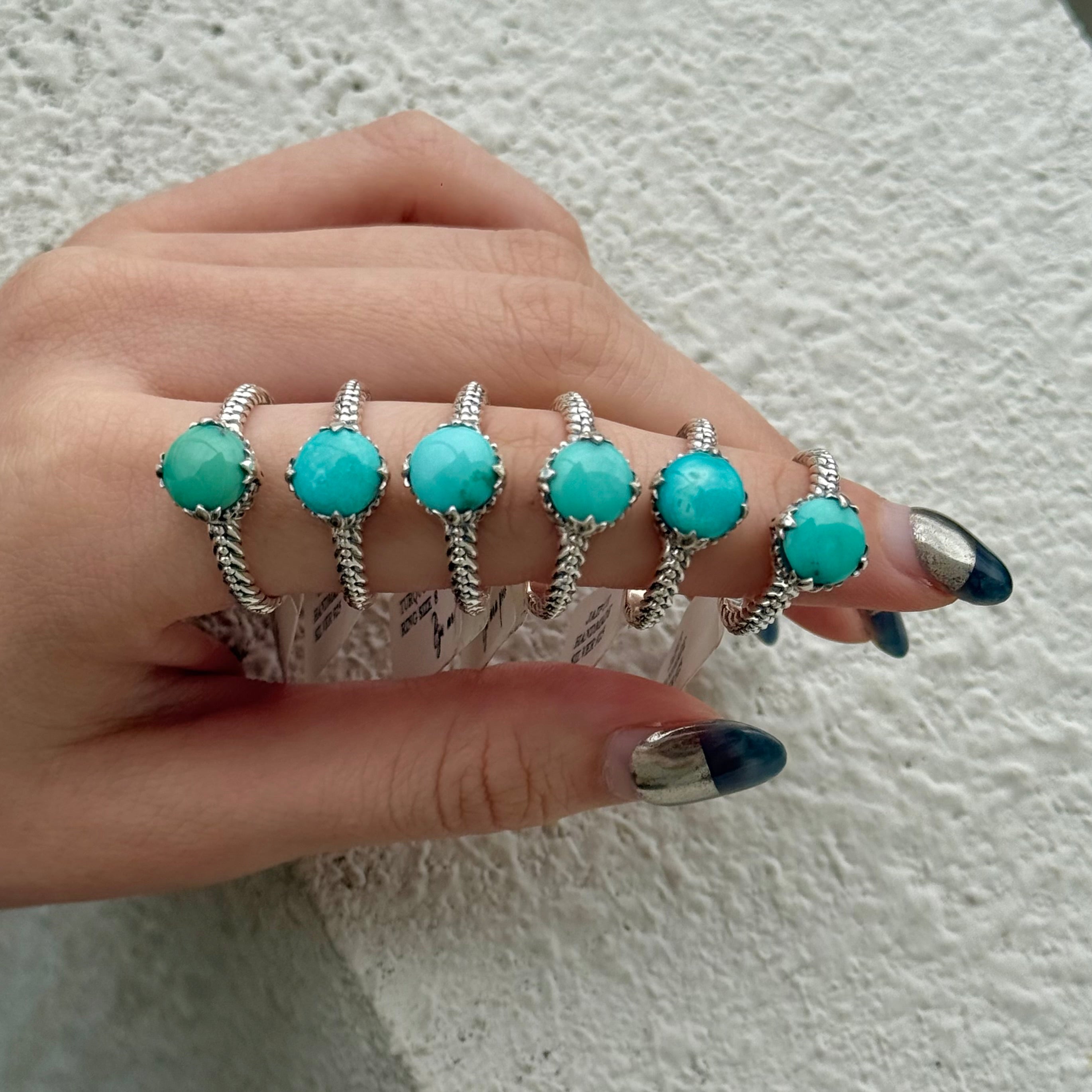 FUKUOKA limited 》【Biju mam poco】Turquoise ring