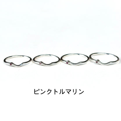 Silver925 wave ring 10
