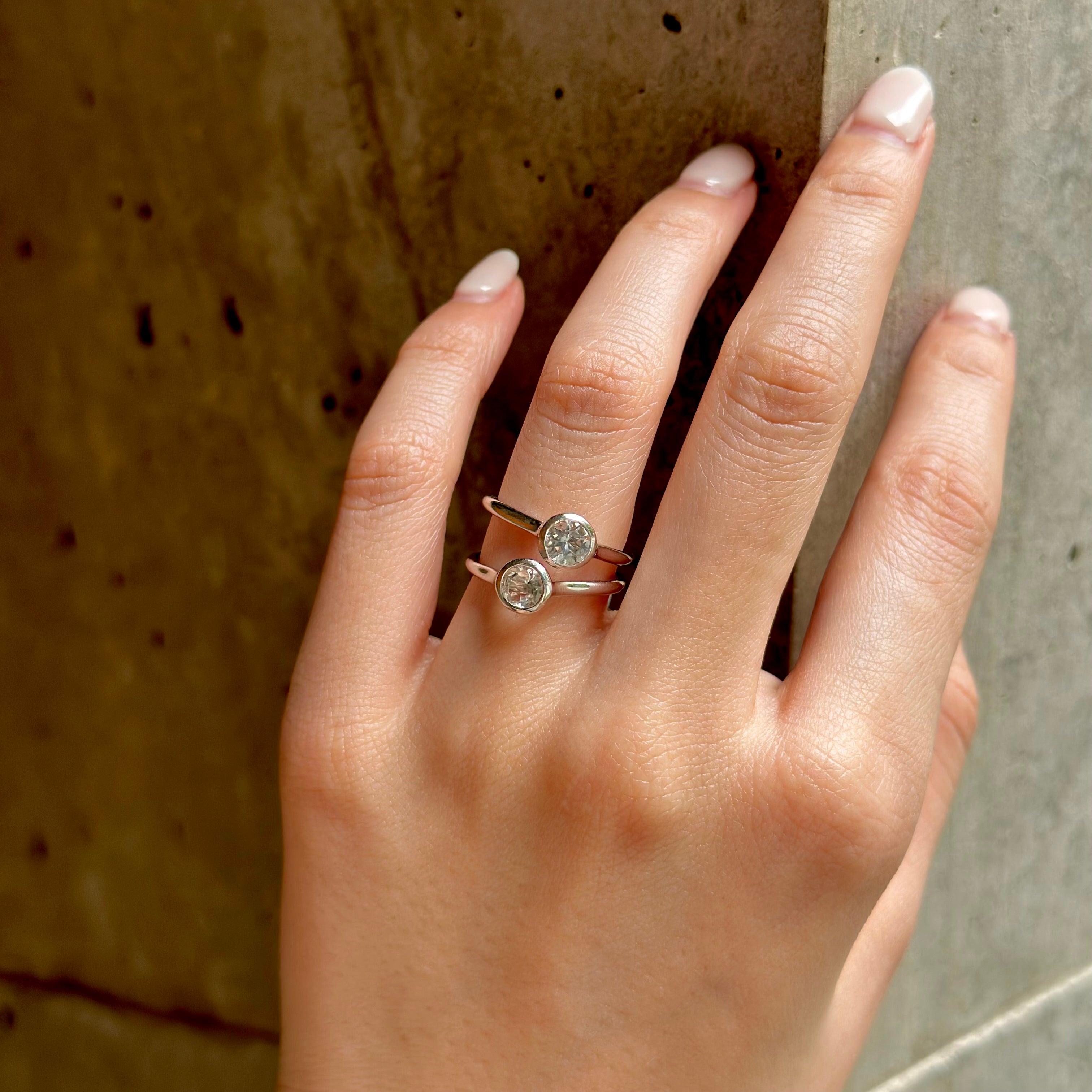 Silver925 1stone ring