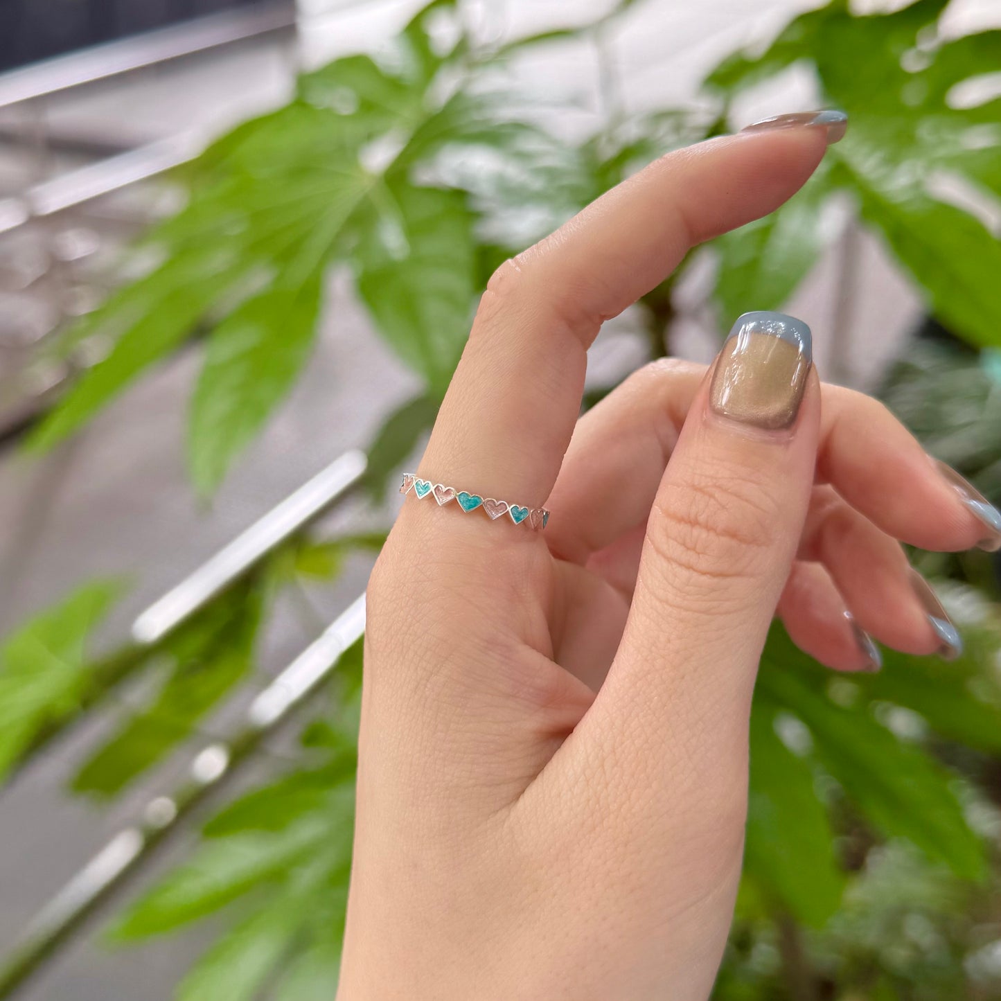 〈表参道限定〉Heart enamel ring