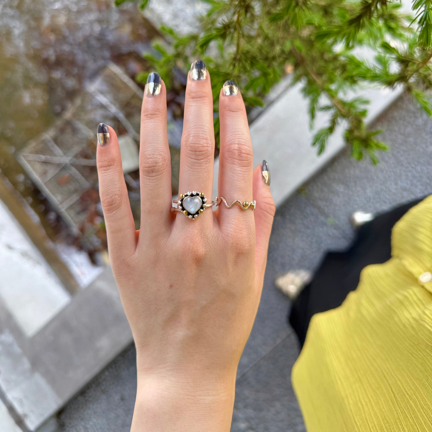 Heart ring 2
