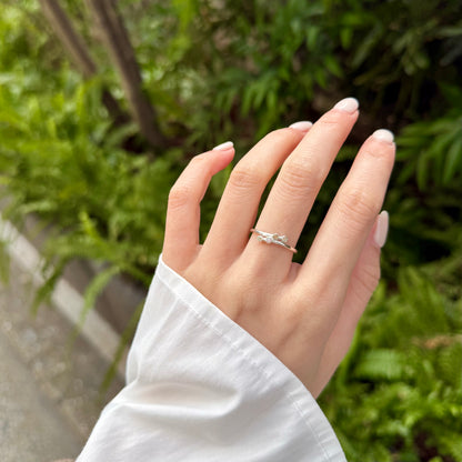 Silver925 design ring 90