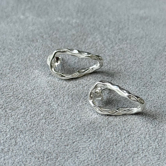 Silver925 plain pierce
