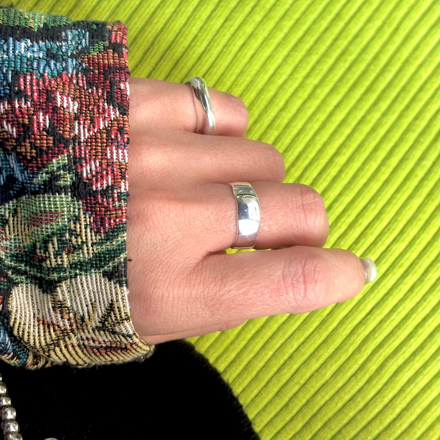 Silver925 plain ring 140