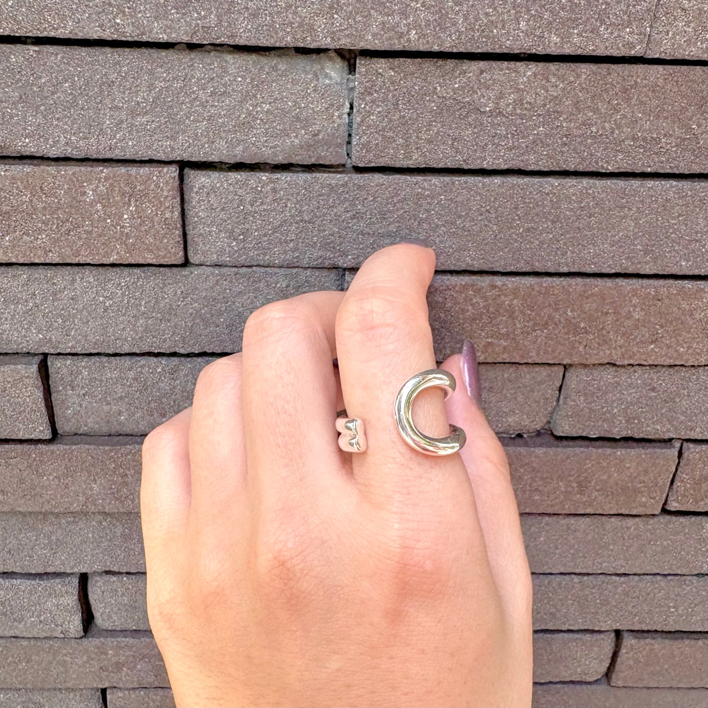 Silver925 plain ring 88