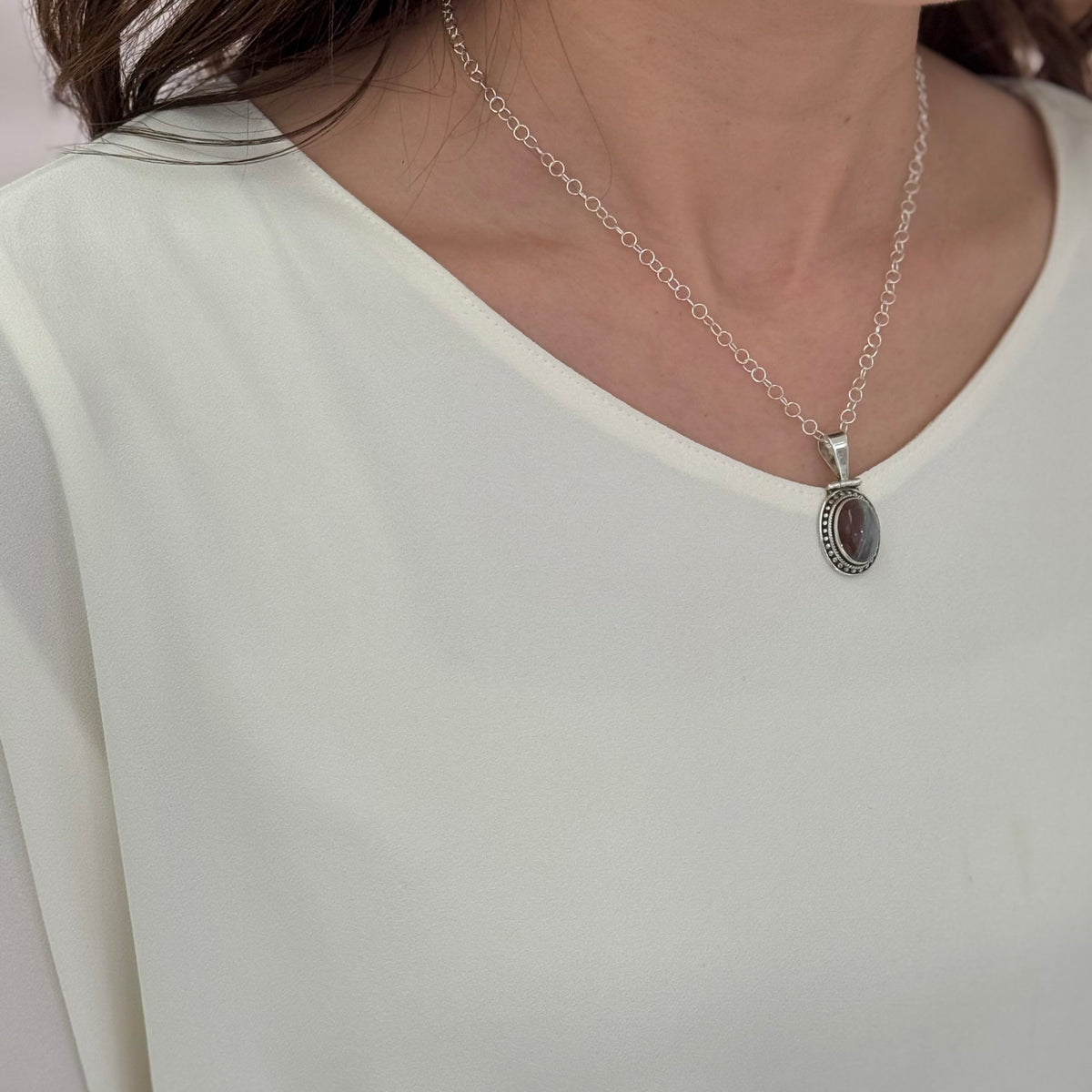 Silver925 chain necklace 1