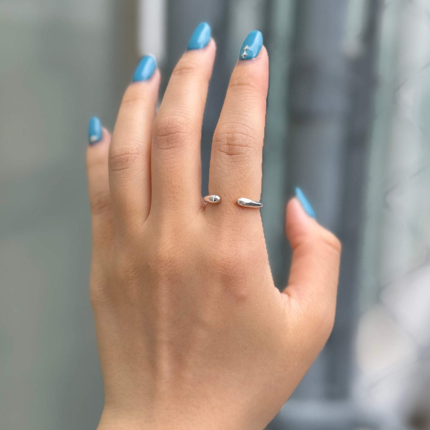 Silver925 plain ring 36