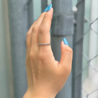 Silver925 plain ring 30