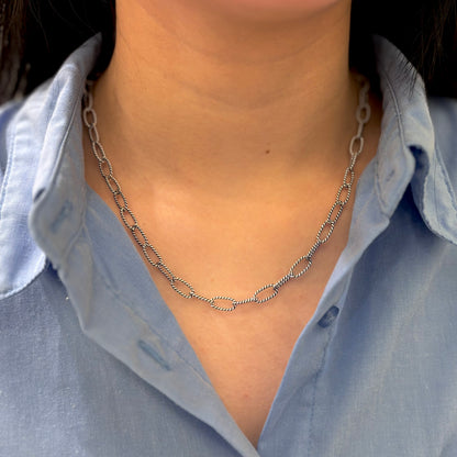 Silver925 chain necklace 34