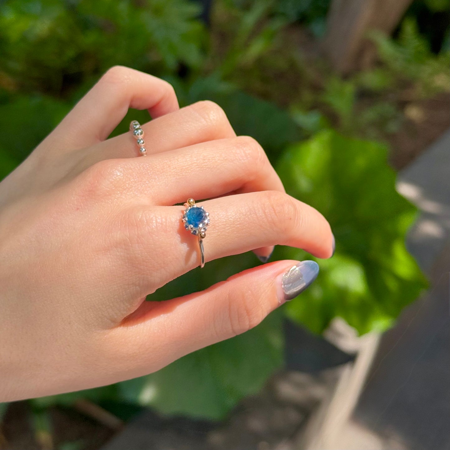 Silver925×Brass design ring 16