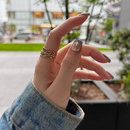 Brass plain ring 68