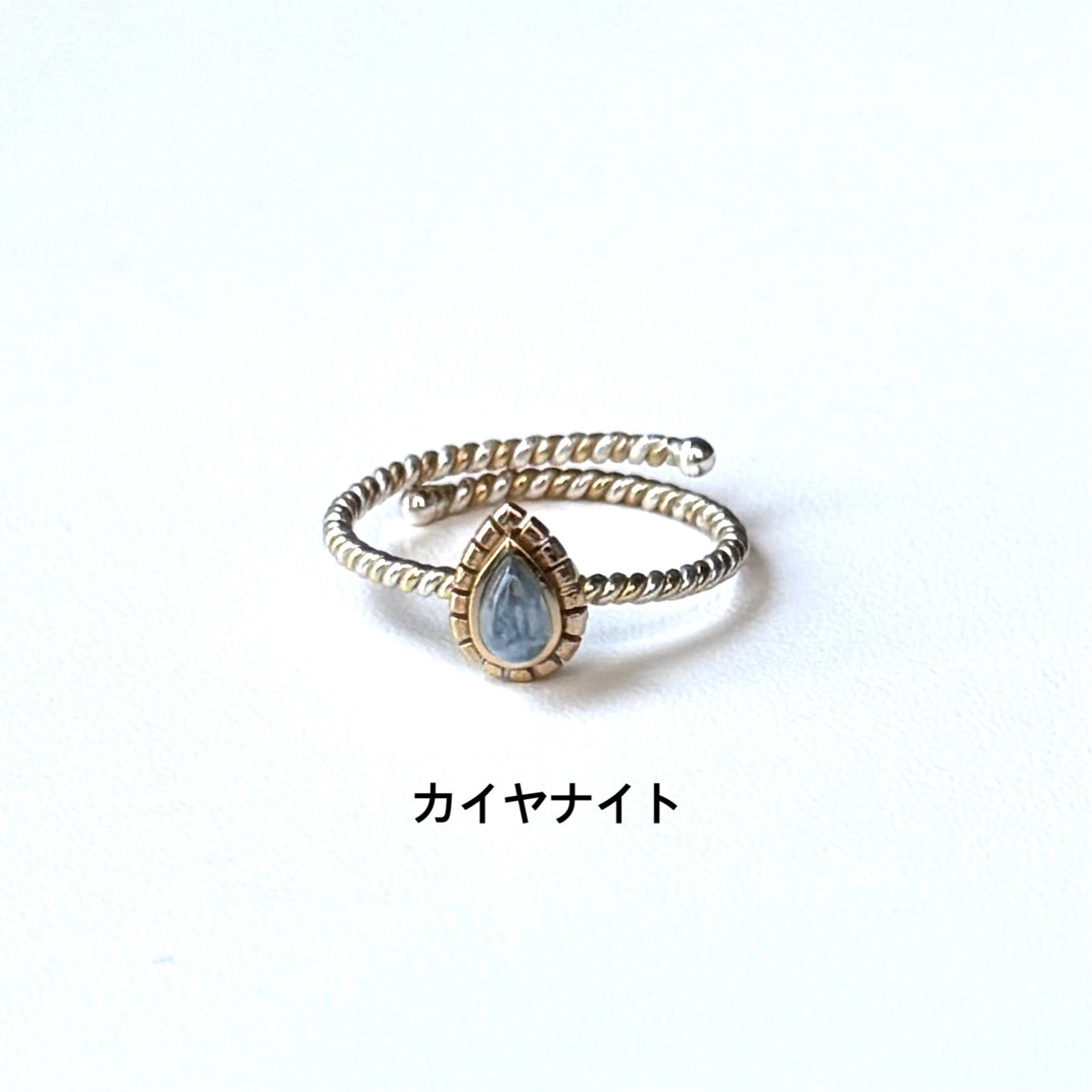 Silver925×Brass petit ring 4