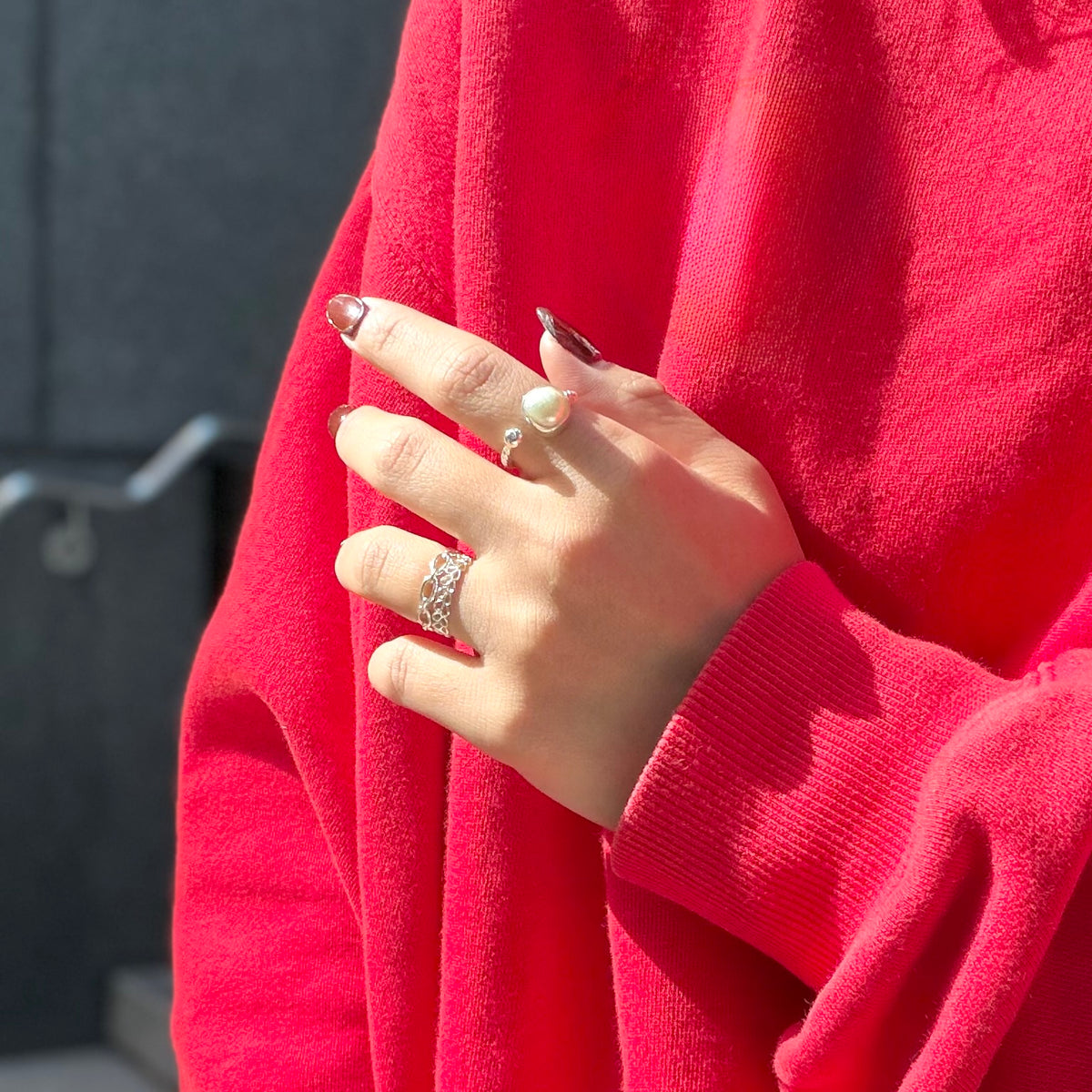 Silver925 design ring 132