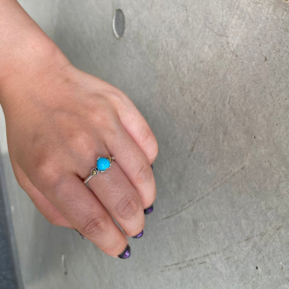 【poco】Turquoise  design  ring 3