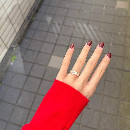 Pearl design ring 5
